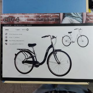 Bici de paseo Monty negra