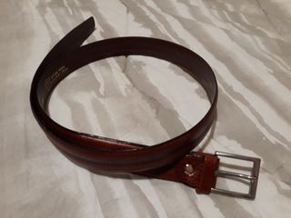 Cintura marrone Conte Massimo in vera pelle