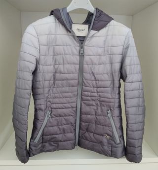 Giacca Piumino Blugirl Blumarine Donna Grigio Bian