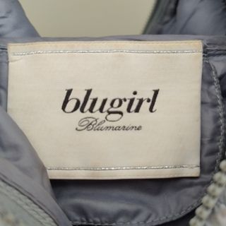 Giacca Piumino Blugirl Blumarine Donna Grigio Bian