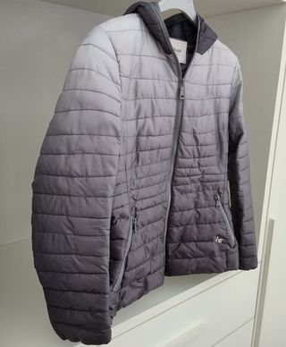 Giacca Piumino Blugirl Blumarine Donna Grigio Bian