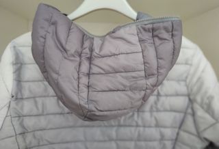 Giacca Piumino Blugirl Blumarine Donna Grigio Bian