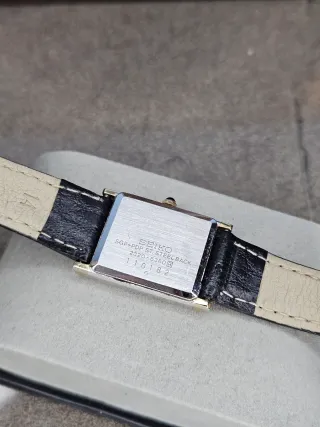 Seiko Tank 2320-6360 Quartz Mujer Vintage