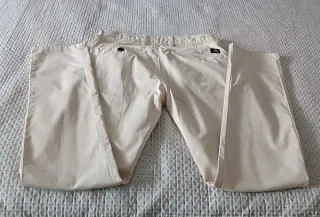 Pantalón chino Zara Man crudo talla 36