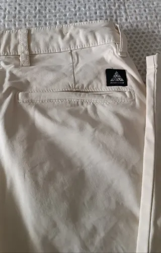 Pantalón chino Zara Man crudo talla 36
