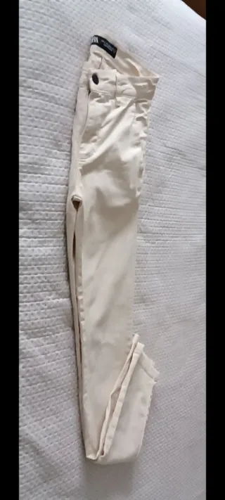 Pantalón chino Zara Man crudo talla 36