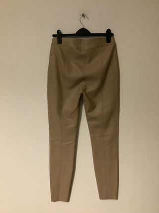 Pantaloni Amisu beige donna