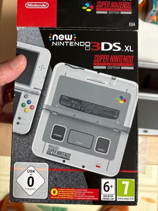 Nintendo New 3DS XL SNES Edition Gris