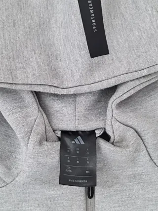 Sudadera Adidas Hombre Gris Talla L