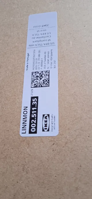 Tavolo da scrivania Ikea 100x60cm bianco Linnmon