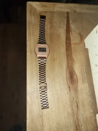 Reloj  Señora Casio Cobre