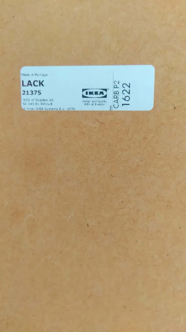 Tavolino Ikea Lack 55x55 cm