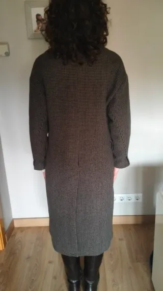 Abrigo Zara cuadros Vichy