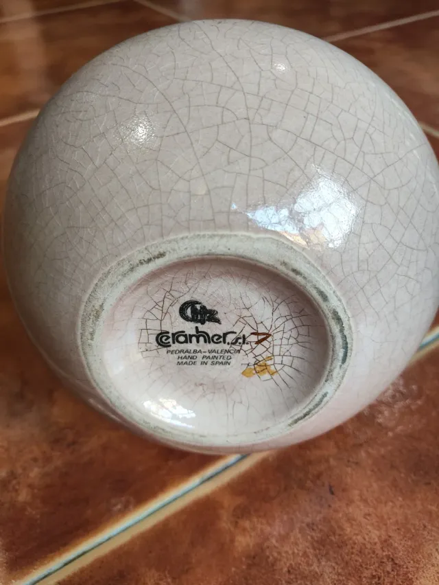 Vaso Ceramer Valencia dipinto a mano