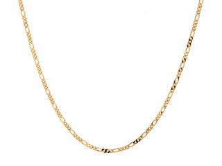 cadena oro 18k 30cm
