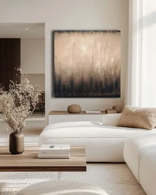 Quadro pintado à mão 100×100