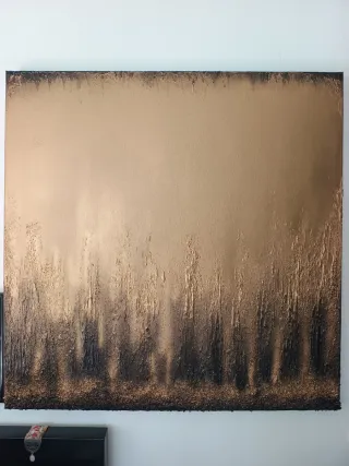 Quadro pintado à mão 100×100