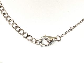 collar plata 925mm con piedra con circonita 21cm