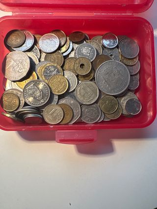 Lote Monedas Antiguas Colección Variada