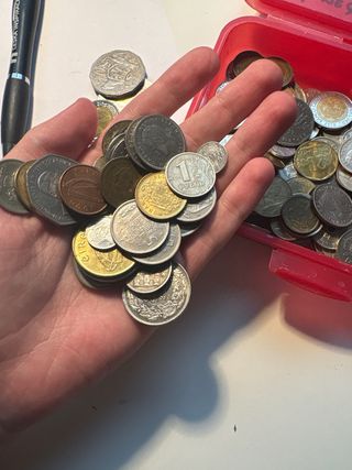 Lote Monedas Antiguas Colección Variada