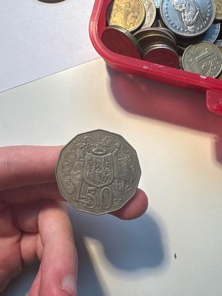 Lote Monedas Antiguas Colección Variada