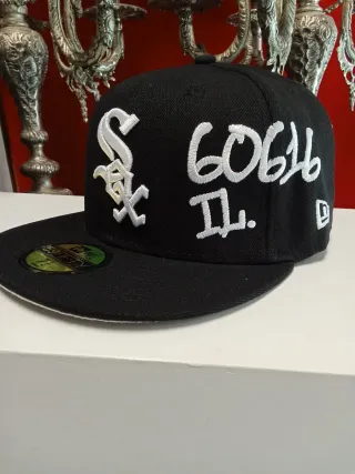 Gorra New Era 59Fifty Negro Talla 7.1/2.