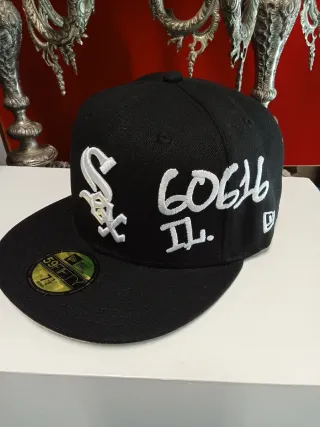 Gorra New Era 59Fifty Negro Talla 7.1/2.