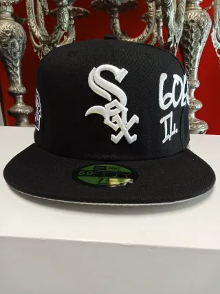 Gorra New Era 59Fifty Negro Talla 7.1/2.