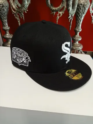 Gorra New Era 59Fifty Negro Talla 7.1/2.