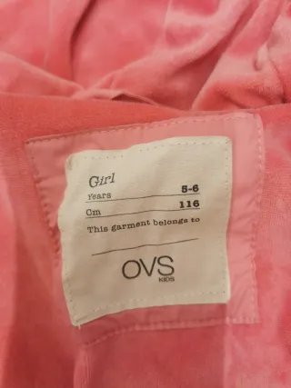 Giacca OVS bambina 5-6 anni rosa