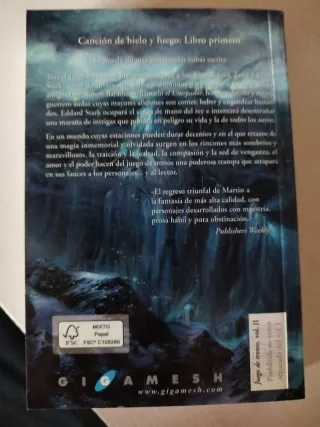 Juego de tronos, canción de hielo y fuego