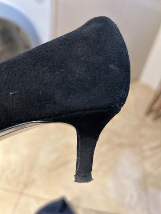 Salones Uterque Joya Negros Talla 38