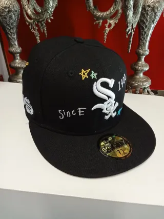 Gorra New Era 59Fifty Negra Talla 7.1/4