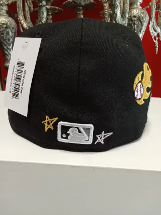 Gorra New Era 59Fifty Negra Talla 7.1/4