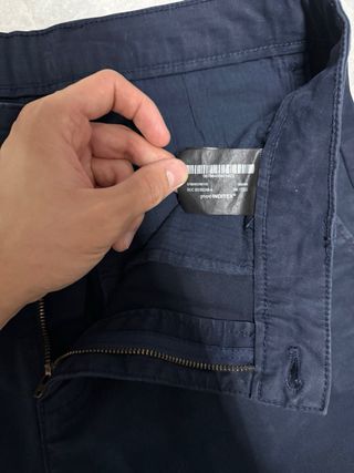 Pantaloni blu uomo Zara