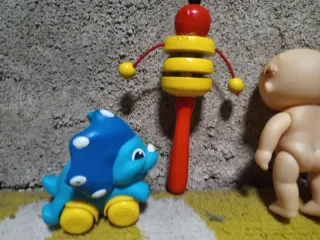 Conjunto de 4 brinquedos infantis