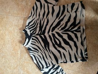 Jersey Stradivarius estampado cebra