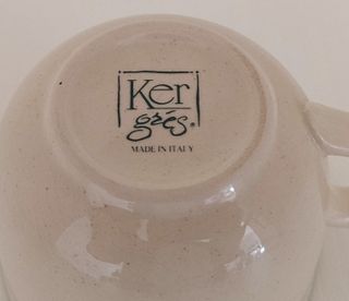 Tazza da tè e piattino Ker Grés