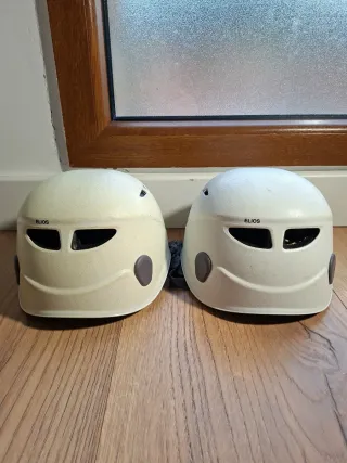 2 Cascos Petzl escalada/vía ferrata/barrancos