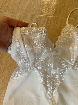 Camisón Noche Blanco Encaje