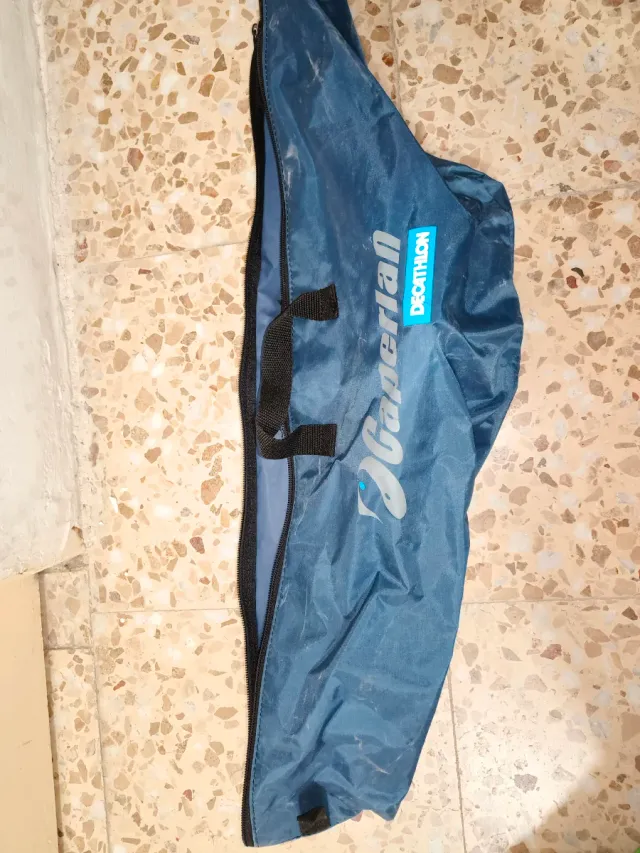 Caña Pescar Caperlan Decathlon con funda