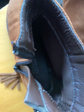 Botines Shana Marrones ponen Talla 40 pero son 39