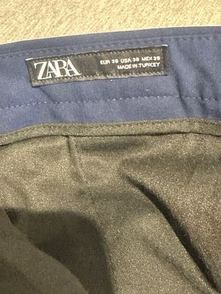 Traje de chico azul marino Zara