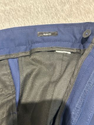 Traje de chico azul marino Zara