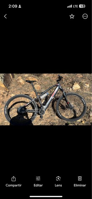 Bicicleta Eléctrica E-bike Nera taglia L BH Atom