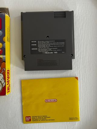 Dr. Mario Nintendo NES - versión francesa FAH