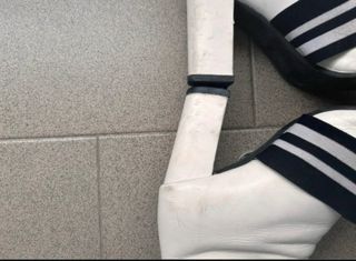 Stivaletti GCDS bianchi