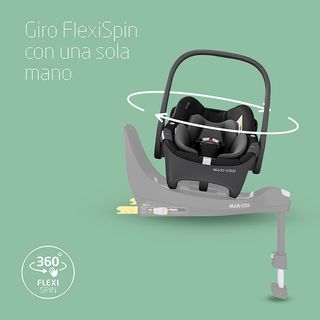 Maxi-Cosi Pebble 360, silla coche bebe i-Size, Sil