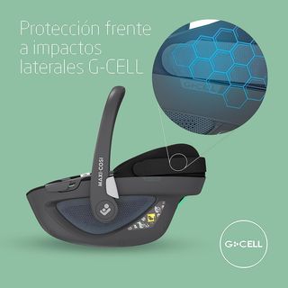 Maxi-Cosi Pebble 360, silla coche bebe i-Size, Sil