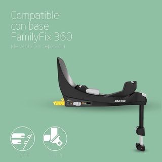 Maxi-Cosi Pebble 360, silla coche bebe i-Size, Sil